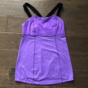 Size small lululemon workout tank w built in sports bra